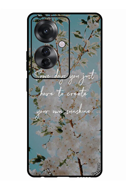 Theodor جراب واقٍ مضاد للخدش والصدمات لهاتف Oppo F25 Pro اصنع أشعة الشمس الخا...