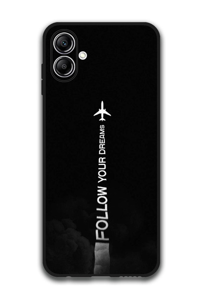 Theodor جراب واقٍ مضاد للخدش والصدمات لهاتف Samsung Galaxy A06 اتبع أحلامك