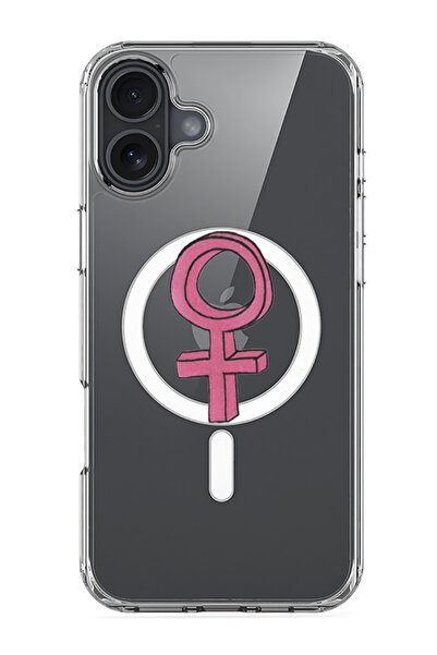 Theodor جراب ماج سيف متوافق مع آيفون 16، غطاء ممتص للصدمات للهاتف - جيرل باور 1