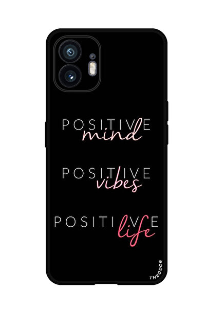 Theodor جراب واقٍ مضاد للخدش والصدمات لهاتف Nothing Phone (2) Positive Mind