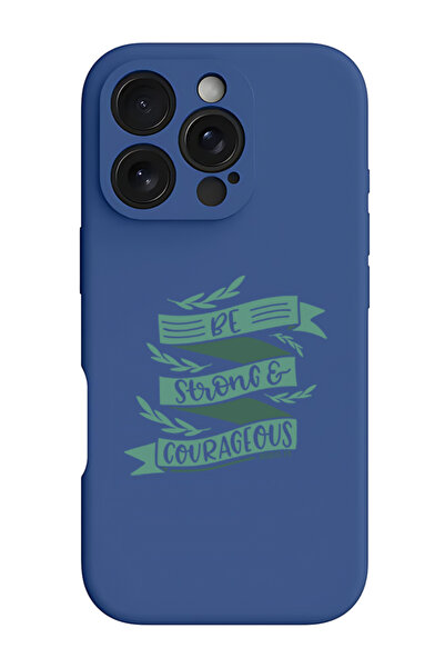 Theodor غطاء حماية سيليكون سائل مقاوم للصدمات لهاتف iPhone 16 Pro أزرق - كن ق...