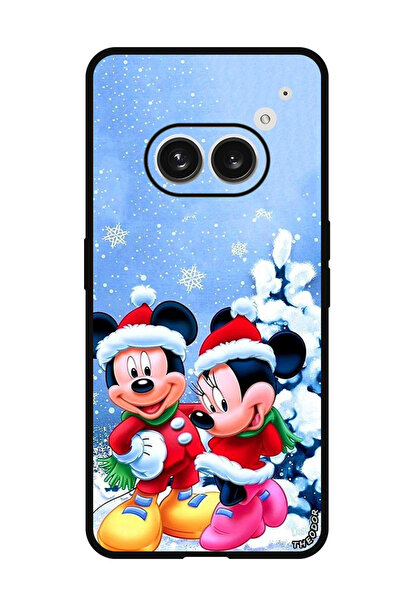 Theodor جراب واقٍ مضاد للخدش والصدمات لهاتف Nothing Phone (2a) ميكي وميني ماوس