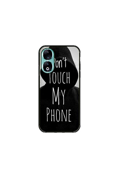 Atlas Εξατομικευμένη θήκη και μεμβράνη σιλικόνης για Honor 90, Μην αγγίζεις τ...