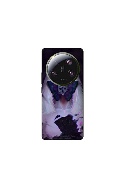 Atlas Husa personalizata si Folie de Silicon pentru Xiaomi 13 Ultra, Butterfl...