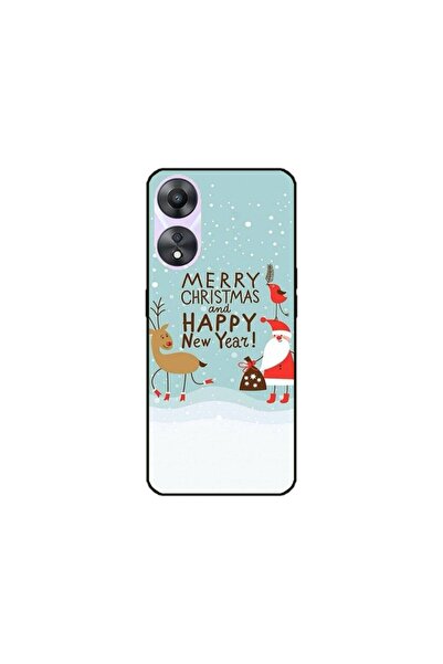 Atlas Husa personalizata pentru OPPO A78, Happy Christmas and New Year, S1D1M0047