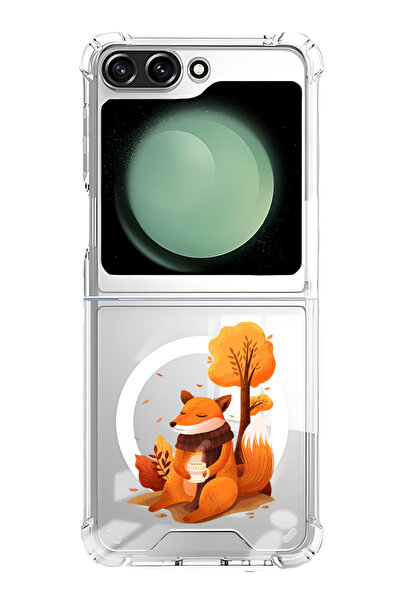 Theodor Case for Samsung Galaxy Z Flip 5 Compatible with MagSafe, Shockproof ...
