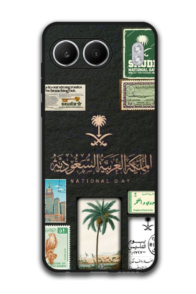 Theodor غطاء حماية مقاوم للخدش والصدمات لهاتف ون بلس نورد 4 بمناسبة اليوم الوطني السعودي