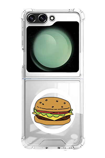 Theodor Case for Samsung Galaxy Z Flip 5 Compatible with MagSafe, Shockproof ...