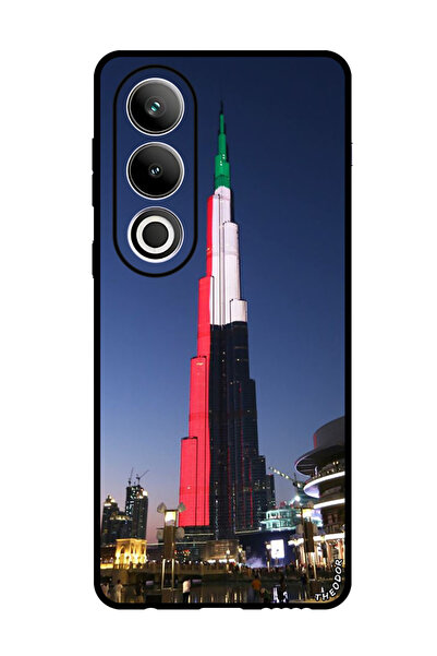 Theodor غطاء حماية مضاد للخدش والصدمات لهاتف OnePlus Ace 3V، علم الإمارات الع...