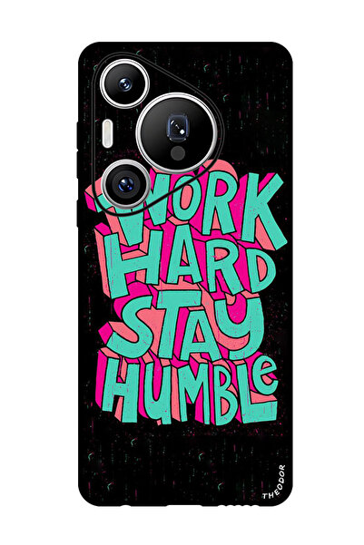 Theodor جراب واقٍ مضاد للخدش والصدمات لهاتف Huawei Pura 70 Pro Work Hard