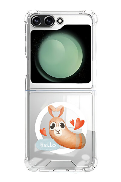Theodor Case for Samsung Galaxy Z Flip 5 Compatible with MagSafe, Shockproof ...