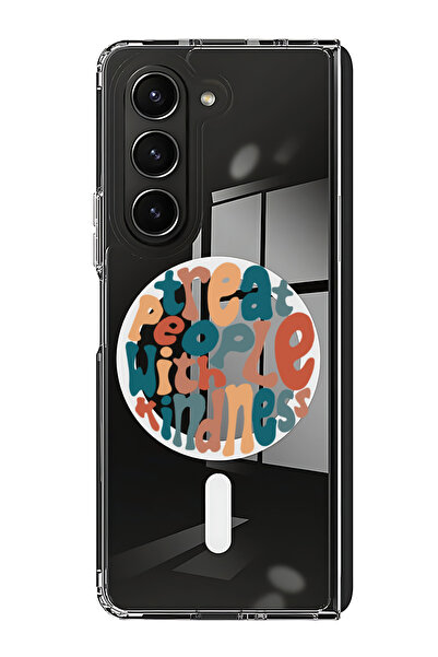 Theodor غلاف لهاتف Samsung Galaxy Z Fold 5 متوافق مع MagSafe، غطاء ممتص للصدم...