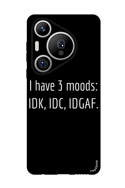 Theodor جراب حماية مضاد للخدش والصدمات لهاتف هواوي بيورا 70 لدي 3 حالات مزاجية