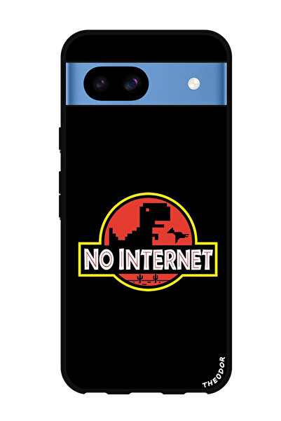 Theodor جراب واقٍ مضاد للخدش والصدمات لهاتف Google Pixel 8a بدون اتصال بالإنترنت