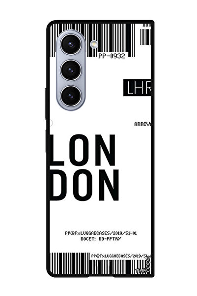 Theodor جراب حماية لهاتف Samsung Galaxy Z Fold 6 - تذكرة صعود لندن