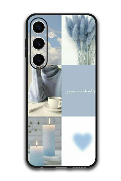 Theodor جراب واقٍ مضاد للخدش والصدمات لهاتف Samsung Galaxy S24 FE أنت جميلة