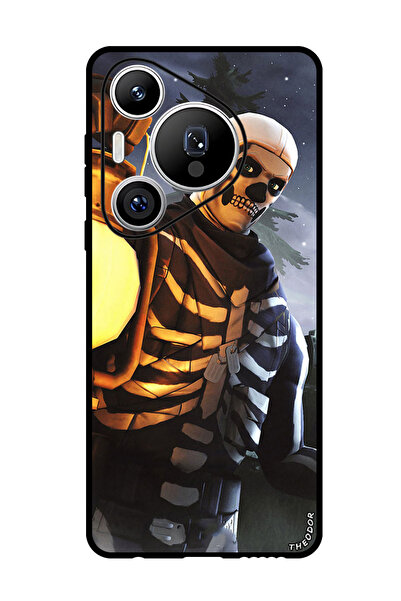 Theodor جراب واقٍ مضاد للخدش والصدمات لهاتف هواوي بيورا 70 مارشميلو فورتنايت