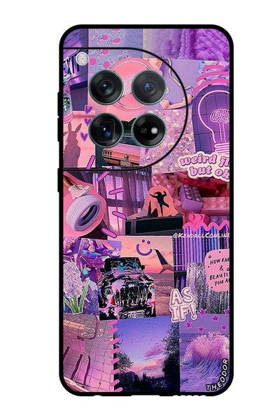 Theodor جراب واقٍ مضاد للخدش والصدمات لهاتف OnePlus 12 Wired Flex ولكنه جيد