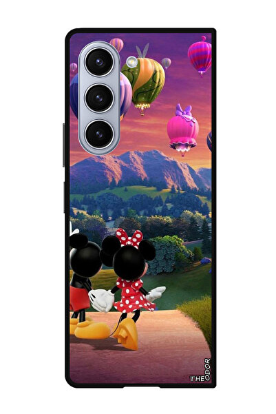 Theodor جراب واقٍ مضاد للخدش والصدمات لهاتف Samsung Galaxy Z Fold 6 ميكي ميني