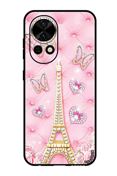 Theodor جراب واقٍ مضاد للخدش والصدمات لهاتف هواوي نوفا 12 ألترا برج إيفل (2)