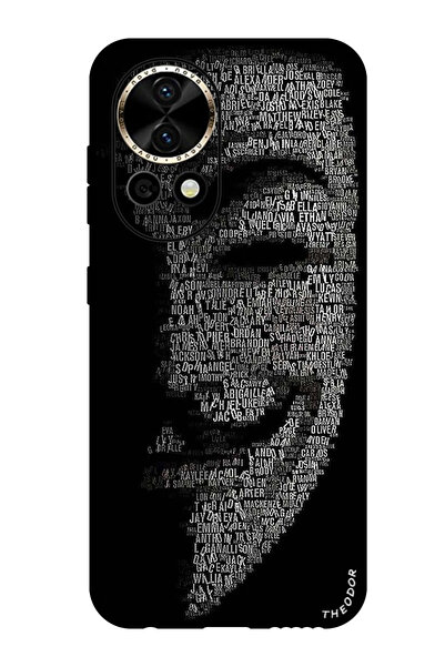 Theodor جراب واقٍ مضاد للخدش والصدمات لهاتف هواوي نوفا 12 ألترا قناع نصف وجه الجوكر