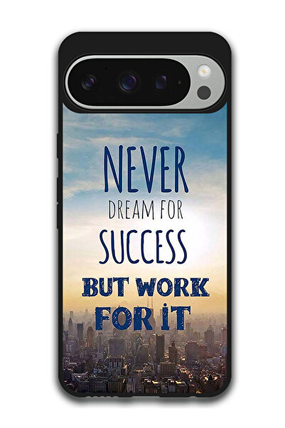 Theodor جراب حماية لهاتف Google Pixel 9 Pro لا يحلم أبدًا بالنجاح