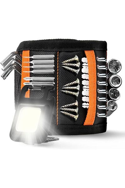 OEM Magnetic LED bracelet for craftsmen, home use, builders