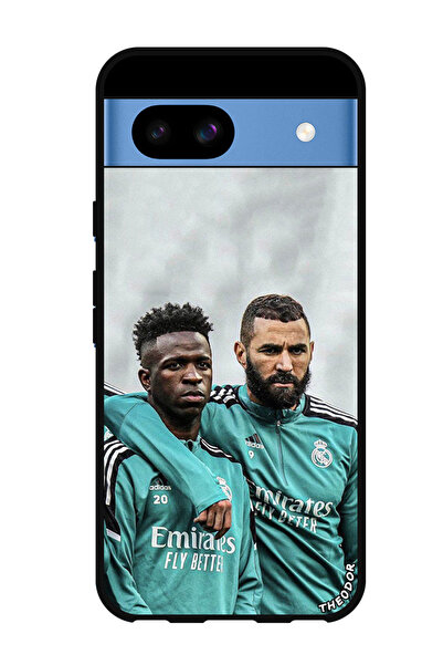 Theodor جراب واقٍ مضاد للخدش والصدمات لهاتف Google Pixel 8a بنزيما وفينيسيوس