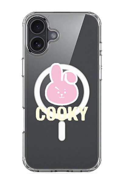 Theodor جراب ماج سيف متوافق مع آيفون 16، غطاء ممتص للصدمات مقاوم للصدمات - كوكي