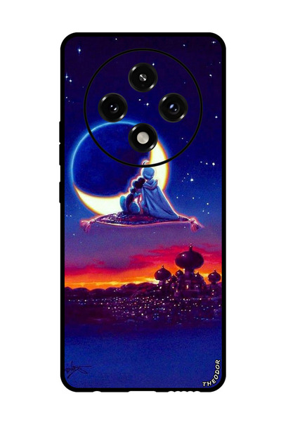 Theodor جراب واقٍ مضاد للخدش والصدمات لهاتف Oppo A3 Pro رسوم متحركة علاء الدين