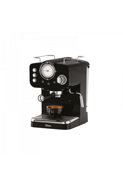 Zilan Manual espresso machine, power 1100w, capacity 1.25l, 15Bar, black ZLN2991