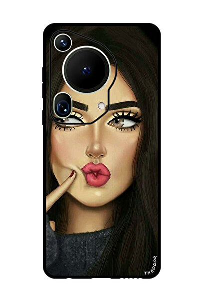 Theodor جراب واقٍ مضاد للخدش والصدمات لهاتف هواوي بيورا 70 ألترا ديمبل جيرل