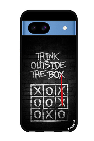 Theodor جراب واقٍ مضاد للخدش والصدمات لهاتف Google Pixel 8a، فكر خارج الصندوق