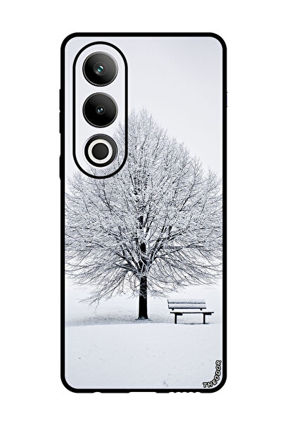 Theodor غطاء حماية مضاد للخدش والصدمات لهاتف OnePlus Ace 3V bench_snow_winter