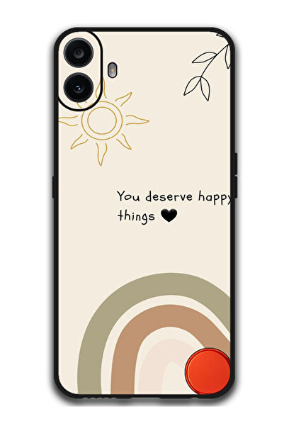 Theodor جراب واقٍ مضاد للخدش والصدمات لهاتف CMF 1 أشياء سعيدة