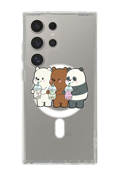 Theodor غلاف لهاتف Samsung Galaxy S24 Ultra متوافق مع MagSafe، غطاء ممتص للصد...