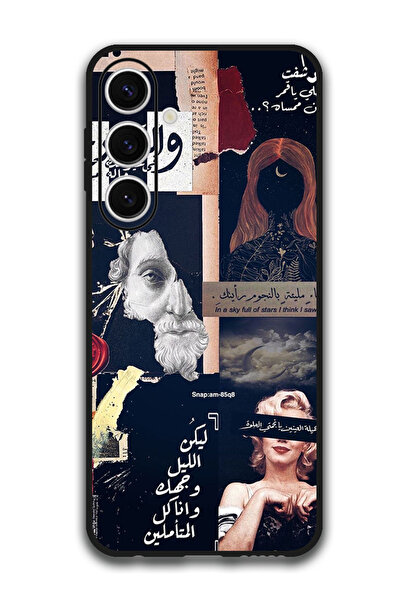 Theodor جراب واقٍ مضاد للخدش والصدمات لهاتف Samsung Galaxy S24 FE بتصميم عربي...