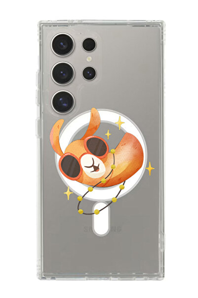 Theodor غلاف لهاتف Samsung Galaxy S24 Ultra متوافق مع MagSafe، غطاء مقاوم للص...