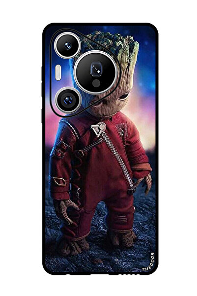 Theodor جراب واقٍ مضاد للخدش والصدمات لهاتف هواوي بيورا 70 برو ساد جروت