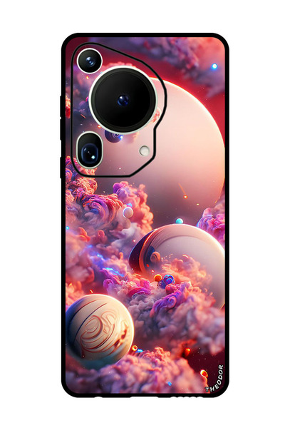 Theodor جراب واقٍ مضاد للخدش والصدمات لهاتف هواوي بيورا 70 ألترا بلانتس 2