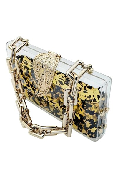 OEM Women's handbag, 20x4x11 cm, animal print
