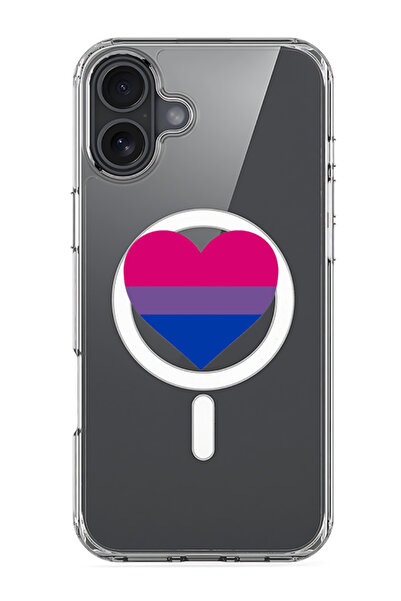 Theodor جراب ماج سيف متوافق مع آيفون 16، غطاء ممتص للصدمات مقاوم للصدمات - قلب 1