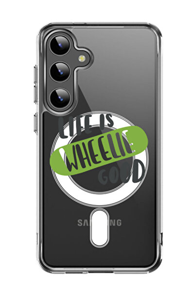 Theodor Case for Samsung Galaxy S24 Compatible with MagSafe, Shockproof Bumpe...