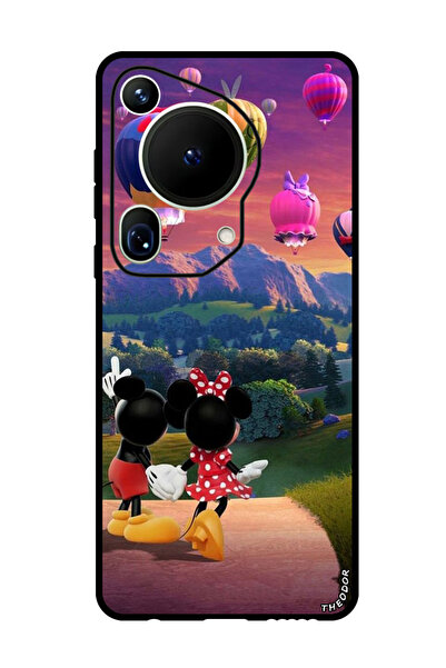 Theodor جراب واقٍ مضاد للخدش والصدمات لهاتف هواوي بيورا 70 ألترا ميكي ميني