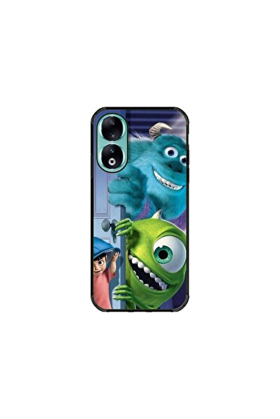 Atlas Husa personalizata si Folie de Silicon pentru Honor 90, Monster INC, S1...