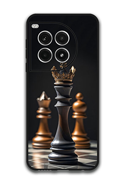 Theodor جراب واقٍ مضاد للخدش والصدمات لهاتف OnePlus Ace 3 Pro Chess KING