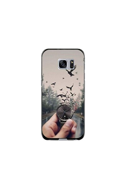 Atlas Husa personalizata Samsung Galaxy S7 Edge, Clockwork, multicolor, S1D1M...
