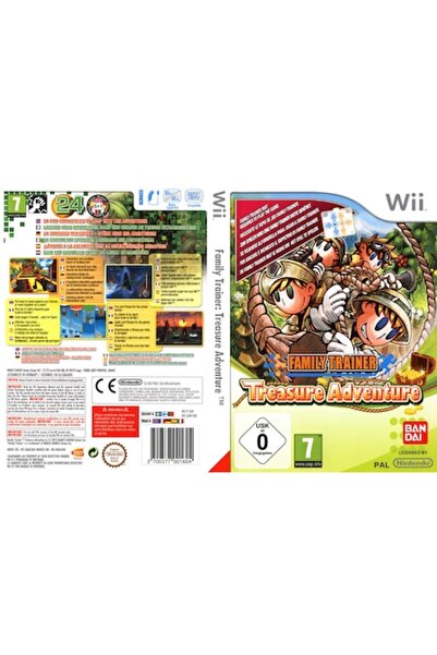 ATARI Family Trainer Treasure Adventure Standalone Game Wii