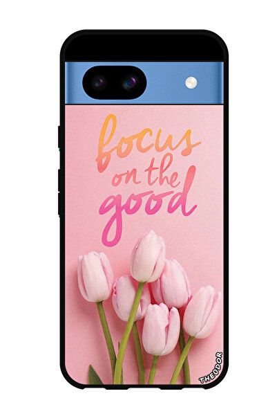 Theodor جراب واقٍ مضاد للخدش والصدمات لهاتف Google Pixel 8a التركيز على الخير