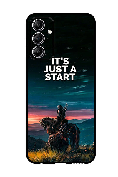 Theodor جراب واقٍ مضاد للخدش والصدمات لهاتف Samsung Galaxy A55، إنه مجرد بداية